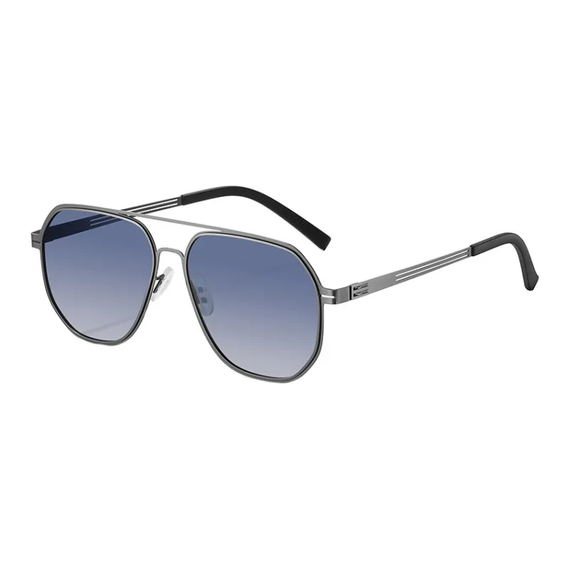SOMAN Stainless Steel Aviator Sunglasses Unisex-0
