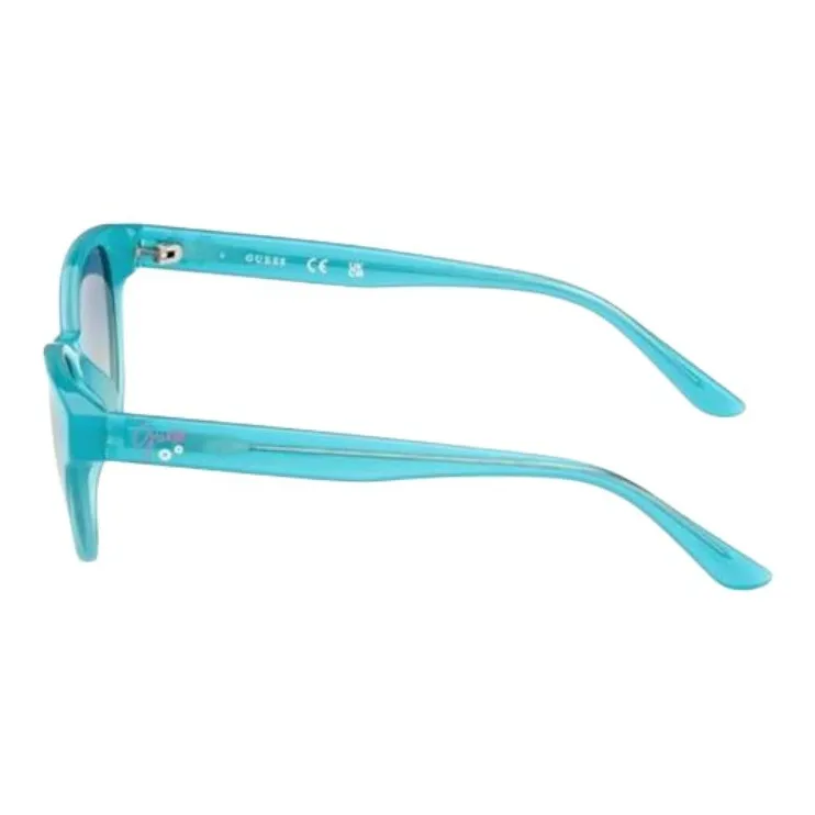 GUESS Plastic Round Sunglasses Kids' Blue-2