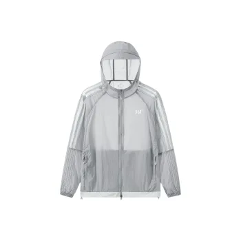 361° Breathable Quick Dry UV Protection Sun Protection Clothing Unisex Cyan Brick Gray