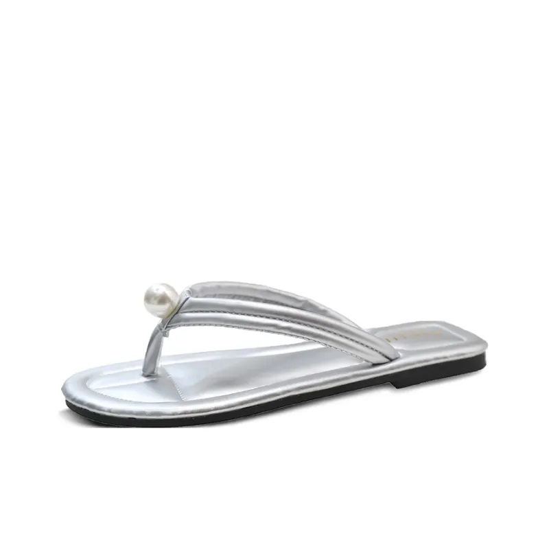 AFJI Rubber Sole Quick Dry Flip Flops Women's-8