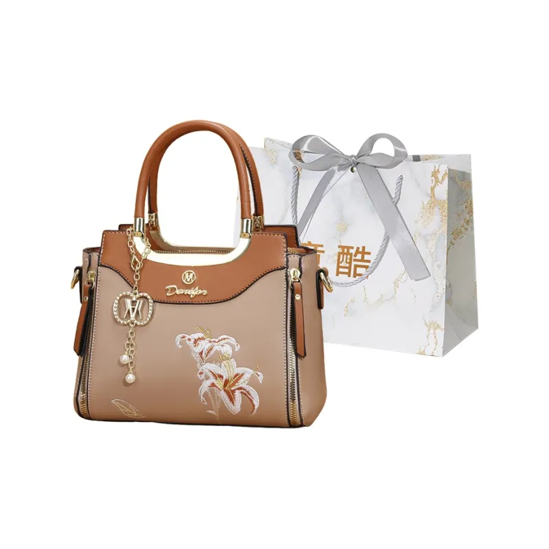 Cool PU One Shoulder Handbag Women's Multicolor-0