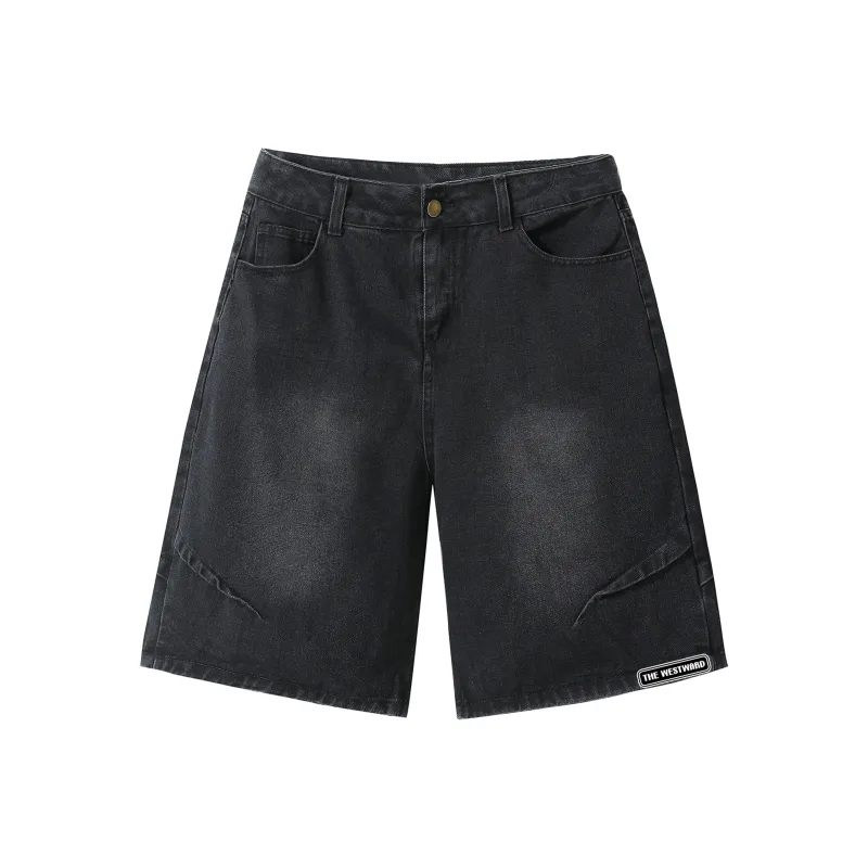 Journey To The West Denim Shorts Unisex-2