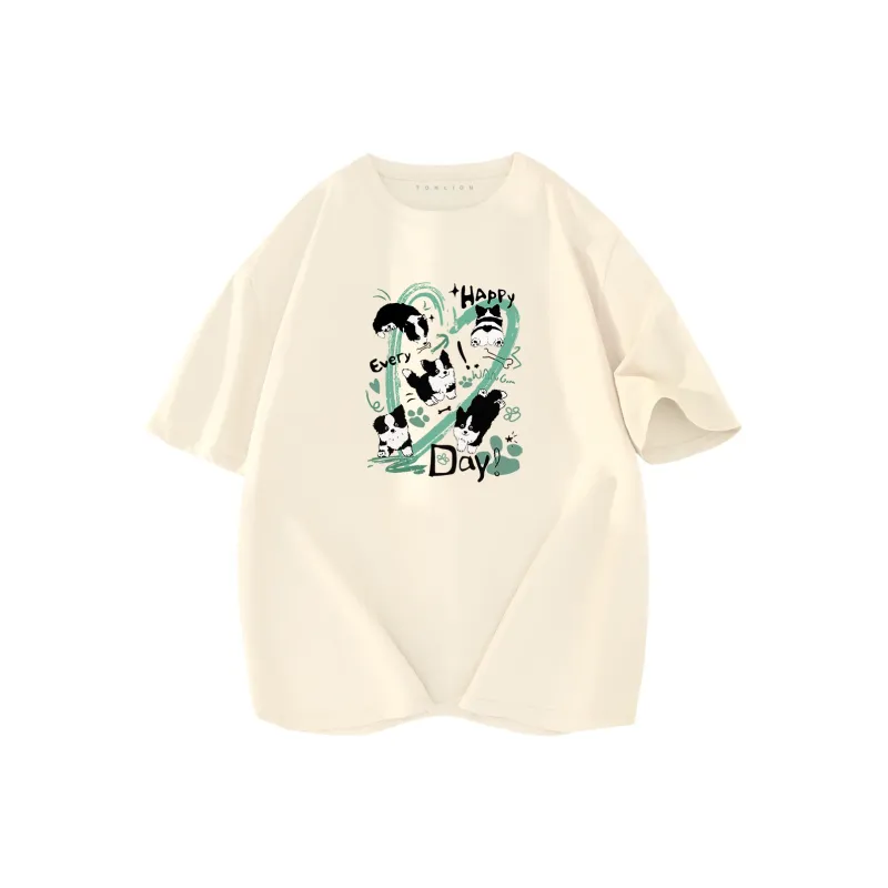 Tonlion T Shirts Unisex-5