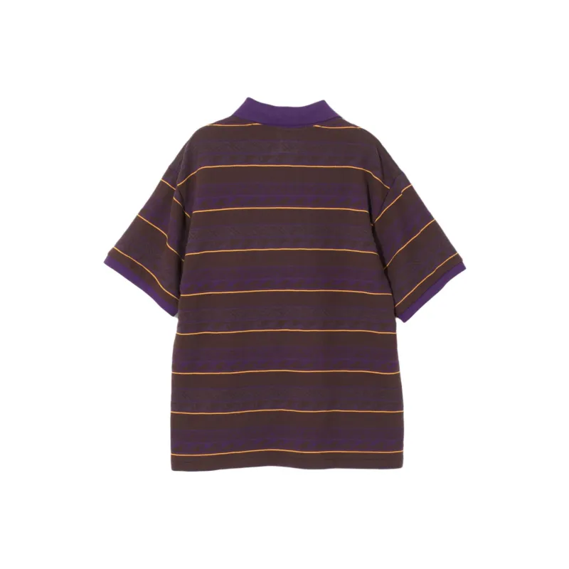 Needles SS25 Polo Shirt Unisex Purple-1