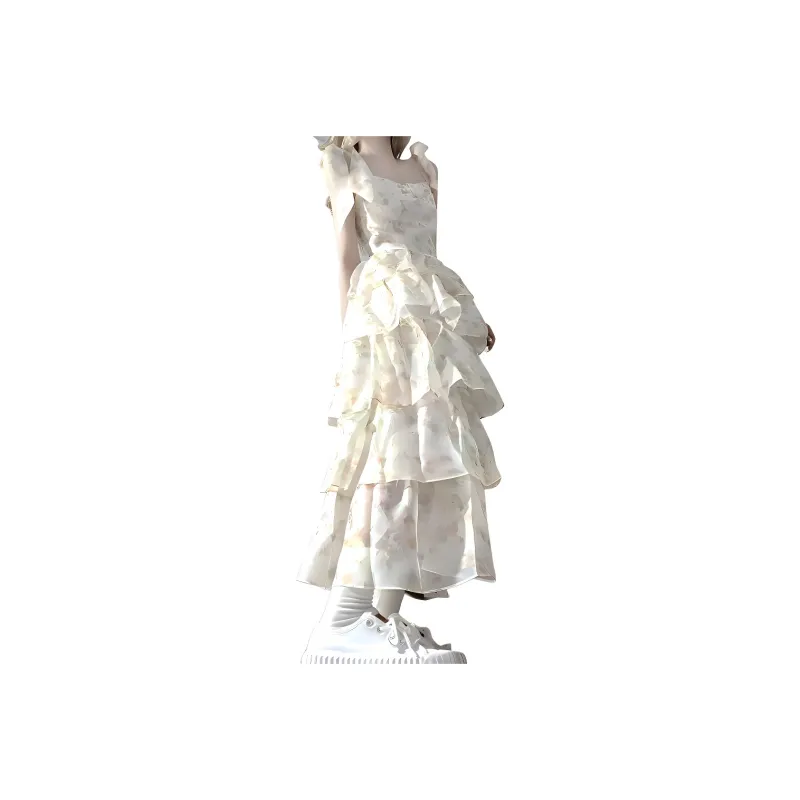 Dior Beauty Slip Dresses Women's Apricot Blossom-3