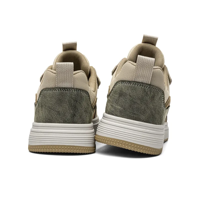 JEEP SPIRIT Wear resistant, Lightweight, Breathable, And Non slip. Low Top Skateboard Shoes Men's-3