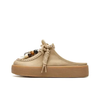 ST&SAT Rubber Sole Quiet Closed Toe Slippers Women's