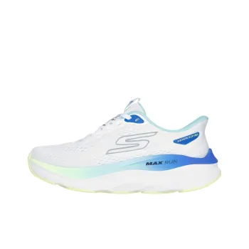 Skechers Max Cushioning Low Top Running Shoes Women's White
