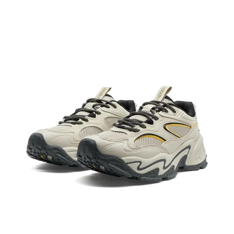 XTEP Tundra Abrasion Resistant Slip Resistant Low Top Casual Shoes Men's Gray Black-2