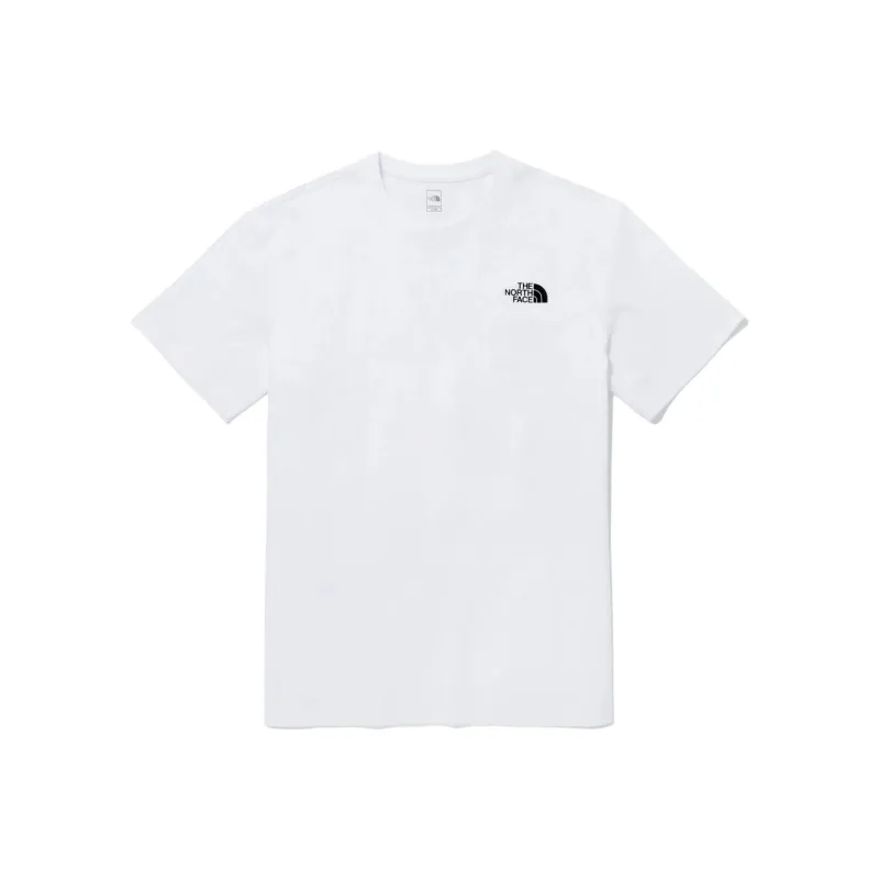 THE NORTH FACE BASIC COTTON BASIC S/SR T Shirt Unisex White-0