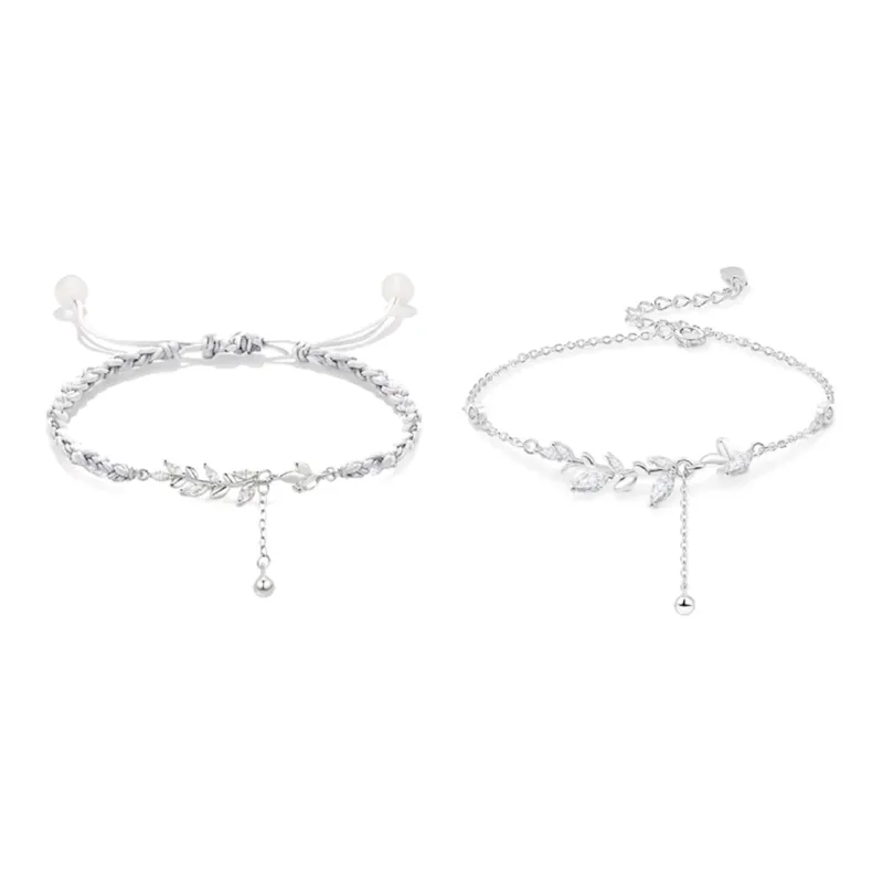 Muyan Alloy Rope Bracelets Women's-0