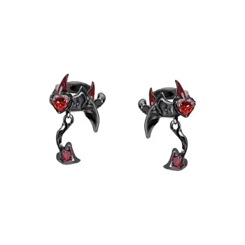 Masw Copper Alloy Clip On Earrings Women's