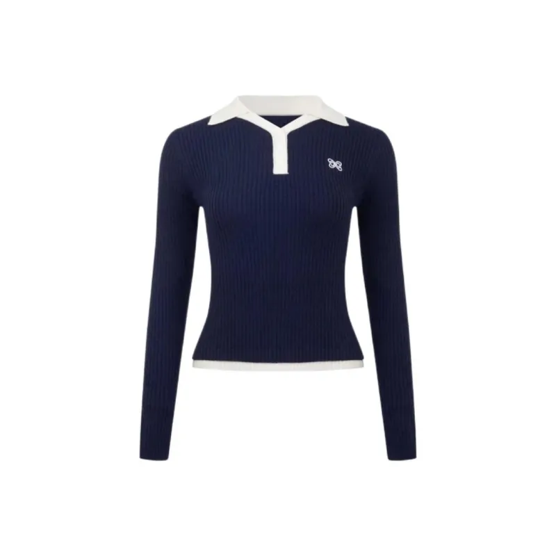 Ann Andelman Knitwear Women's Marine Blue-0
