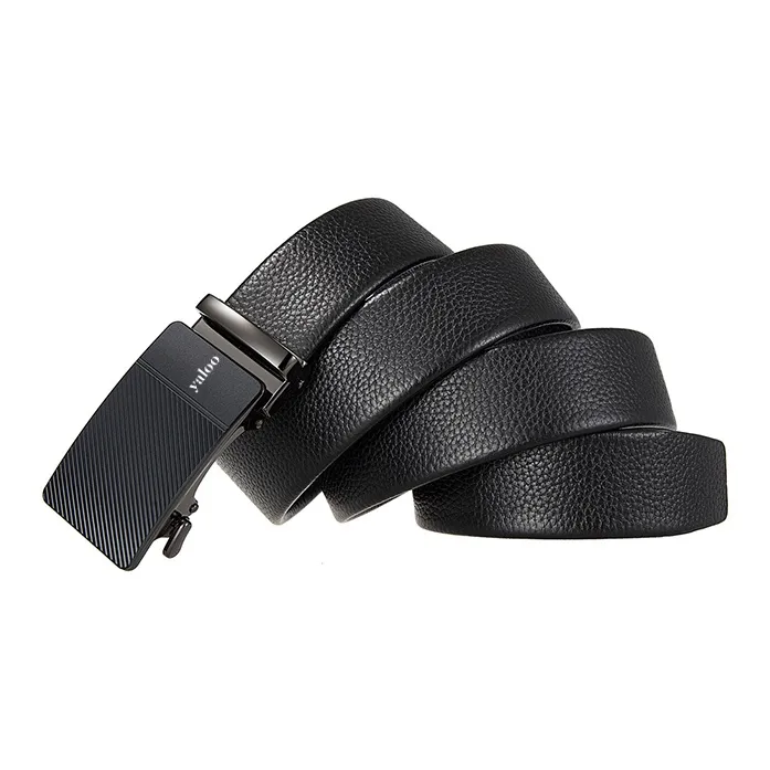 Yalu Cow Leather Belts Men's Width 3.5CM-2