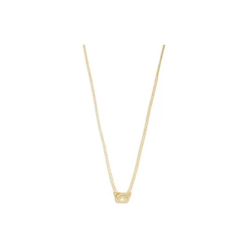 FERRAGAMO Brass Necklaces Women's Gold-1