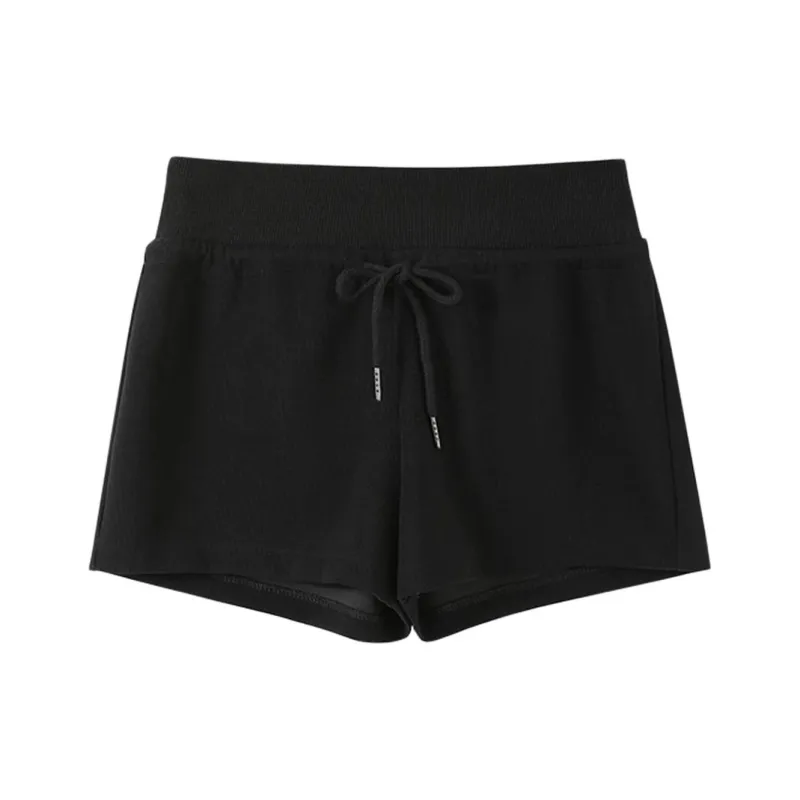 TBSM Casual Shorts Women's White Heather Gray-14