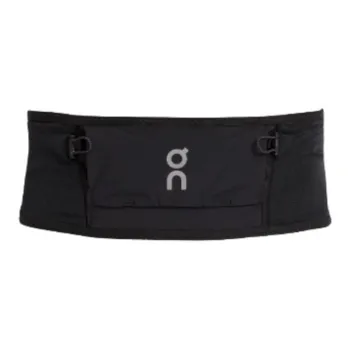 On Darlington Mesh Fabric Fanny Pack Unisex Black