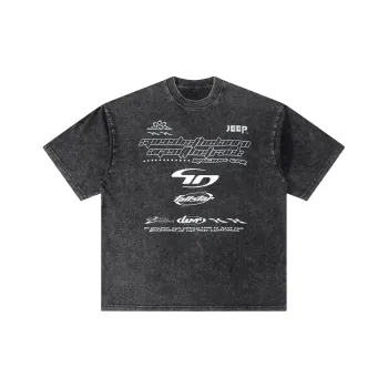Jeep Yao Series T Shirt Unisex Black