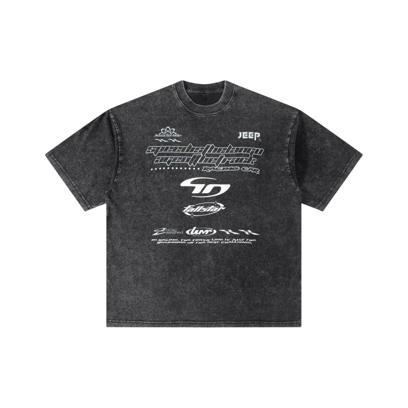 Jeep Yao Series T Shirt Unisex Black-0