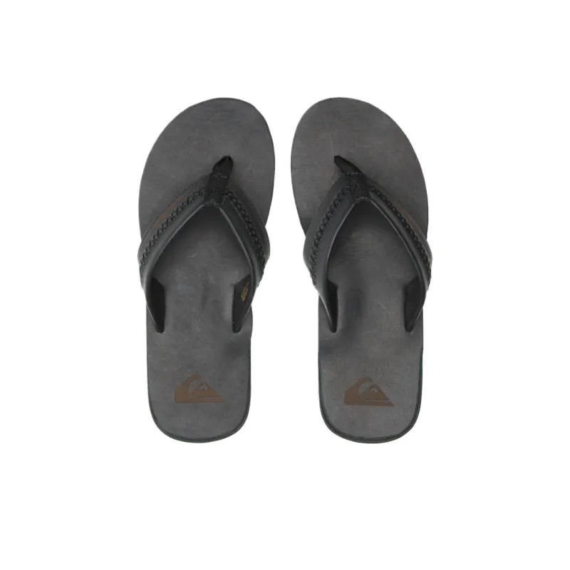 Quiksilver Flip Flops Men's Black-3
