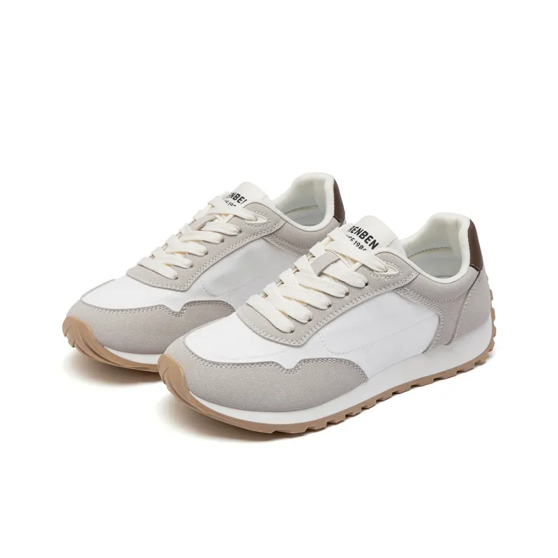 RENBEN Breathable Lightweight Height Increasing Low Top Casual Shoes Women's-17