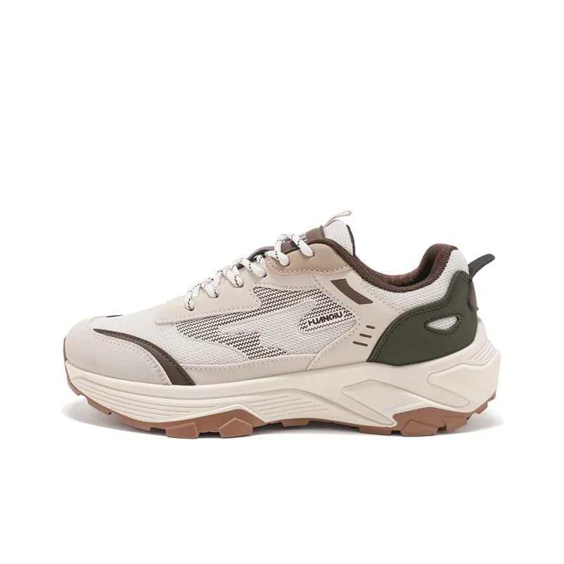 HUANQIU Abrasion Resistant Breathable Height Increasing Low Top Casual Shoes Men's-5