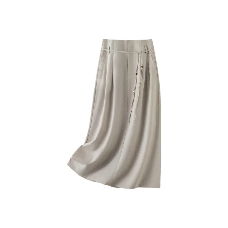 IHIMI Casual Long Skirt Women's-0
