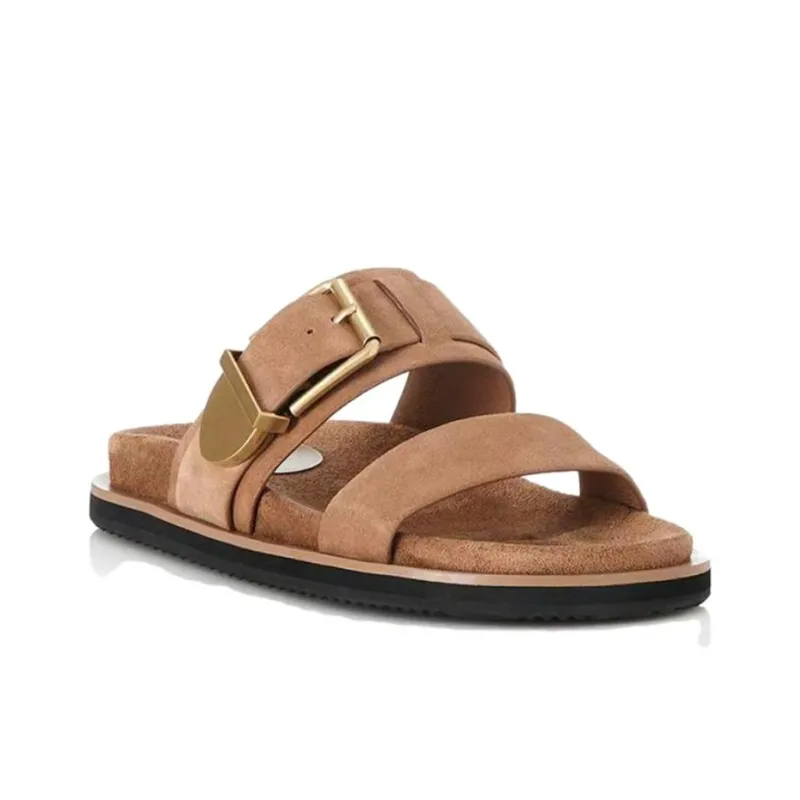 ALIAS MAE Rubber Sole Slip Resistant Odor Resistant Slide Slippers Women's-1