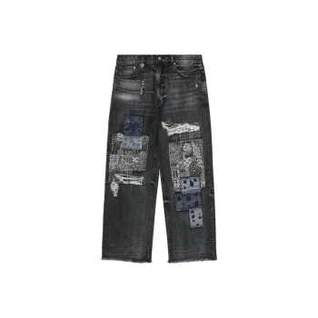 BAPE BLACK Jeans Men Black BKX