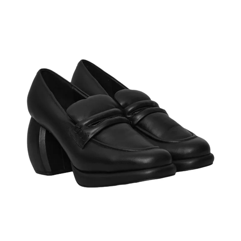 Martine Rose x Clarks Chunky Heel High Heels Women's Black-1