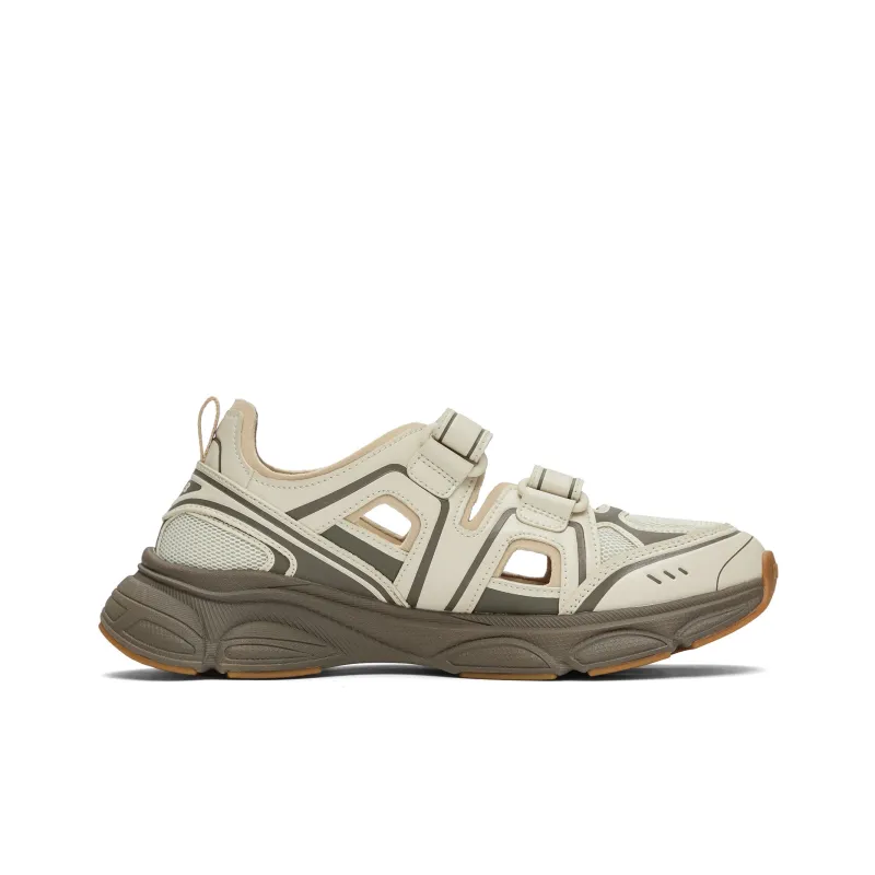 MLB New York Yankees Breathable River Trekking Shoes Unisex Light Brown-1