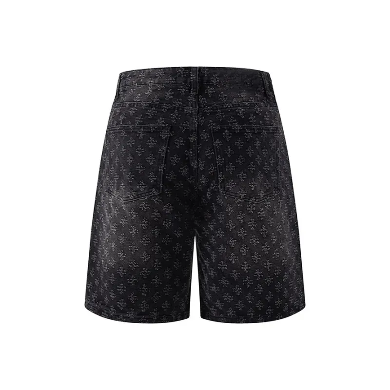 SWAMP AREA Denim Shorts Unisex-6