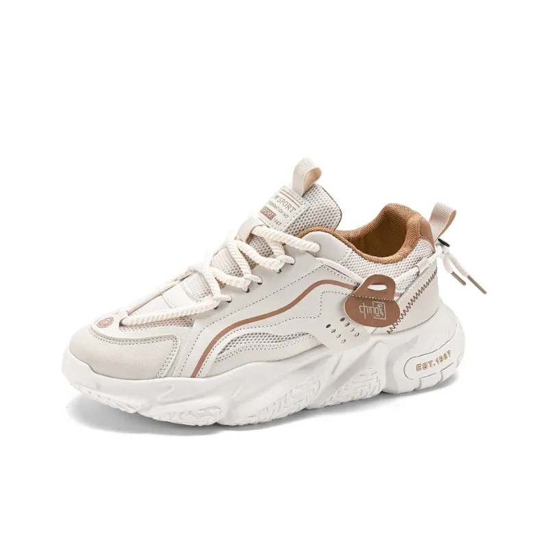 Dao Tu Sen Shock Absorbers Slip Resistant, Abrasion Resistant, Breathable Low Top Chunky Sneakers Men's-13