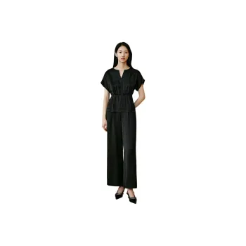 INSUN Shirts Women's Black
