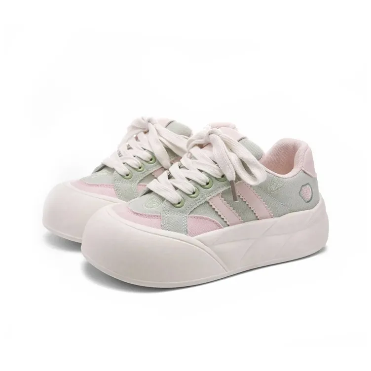 WJA Cushioning, Impact Resistant, Abrasion Resistant, Lightweight, Slip Resistant Low Top Skateboard Shoes Women's-10