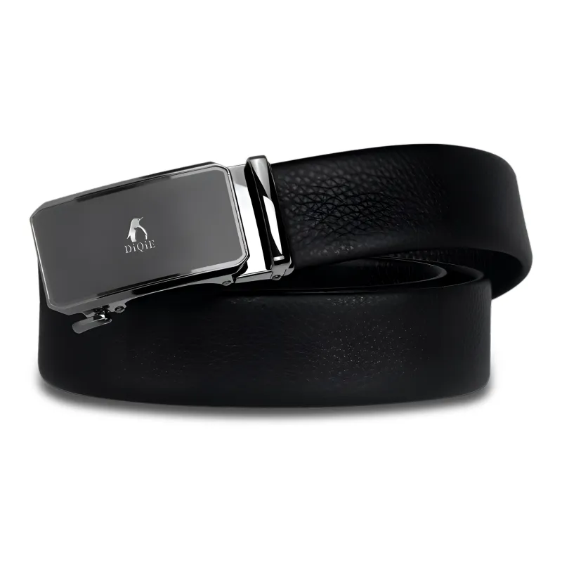 Emperor Penguin Cow Leather Belts Unisex Width 3.5 Cm-1