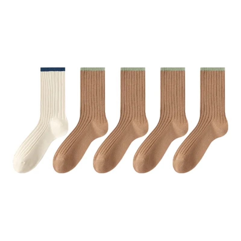 2323 Mid Calf Socks Women's 5 Pack-0