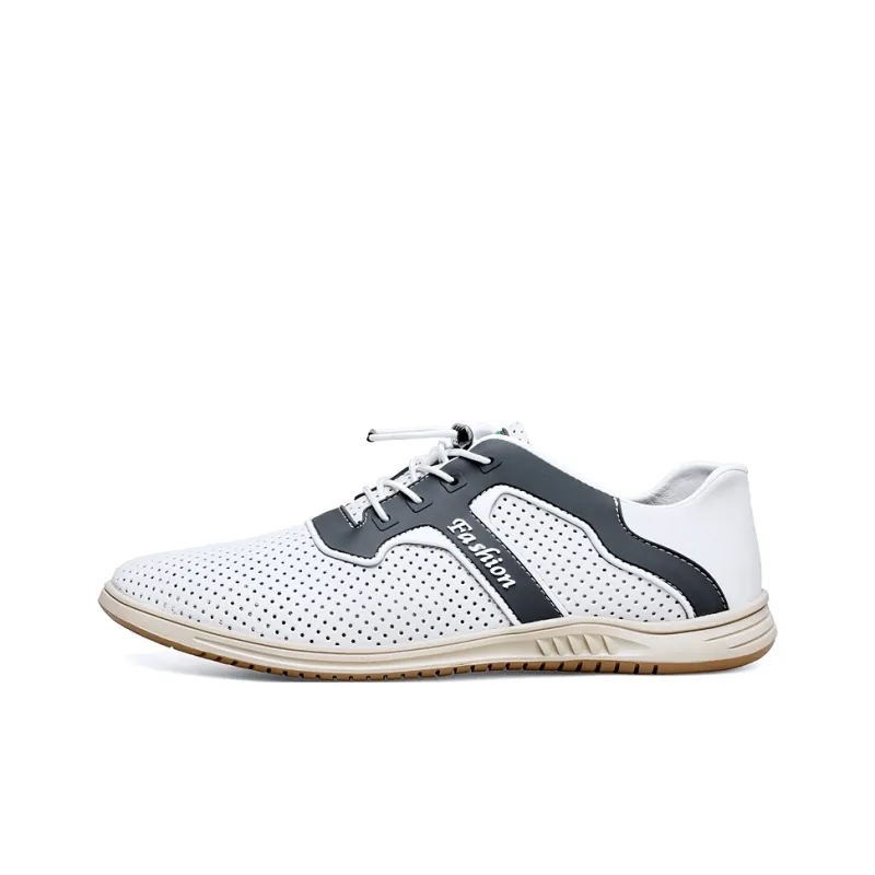 AMICNIEGD Abrasion Resistant Coverage Lightweight Low Top Casual Shoes Men's-5