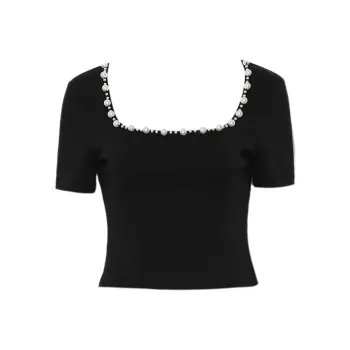DPLAY T Shirts Women's Classic Black