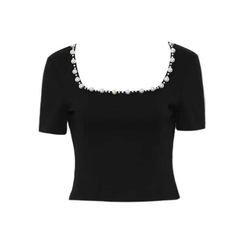 DPLAY T Shirts Women's Classic Black-0
