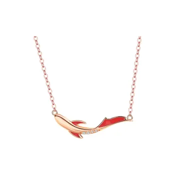 QIANFANGDAHUANGYE Zircon Necklaces Women's