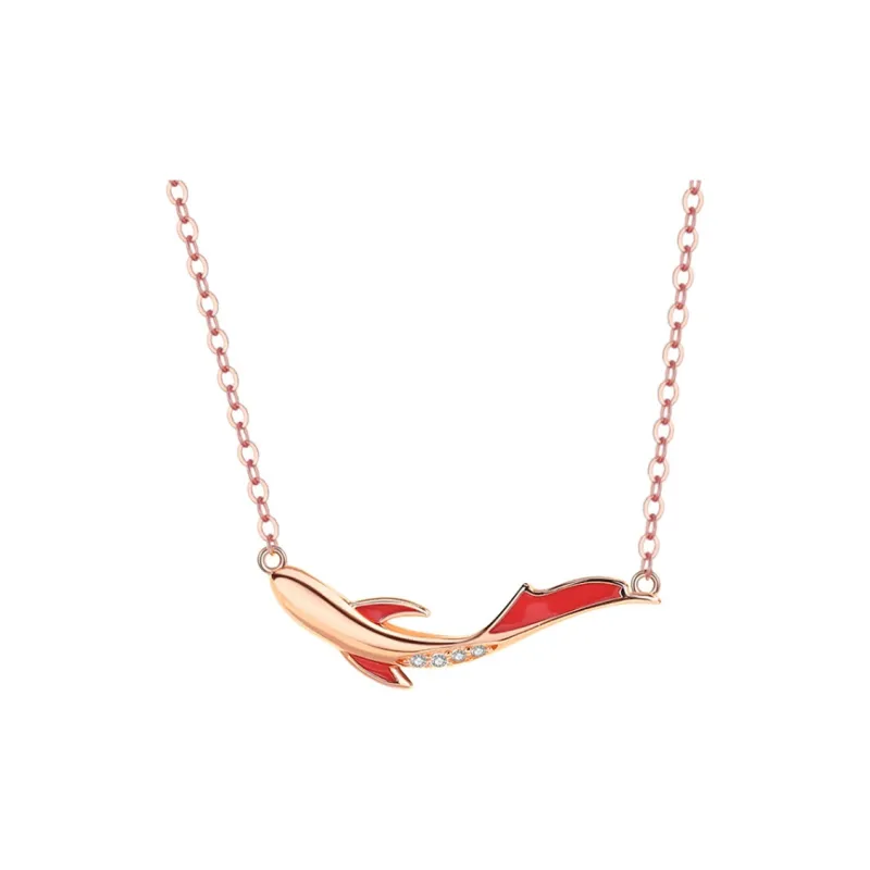QIANFANGDAHUANGYE Zircon Necklaces Women's-0