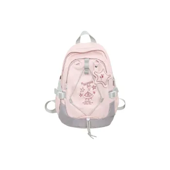 O'ROTA Nylon Backpack Unisex Multicolor