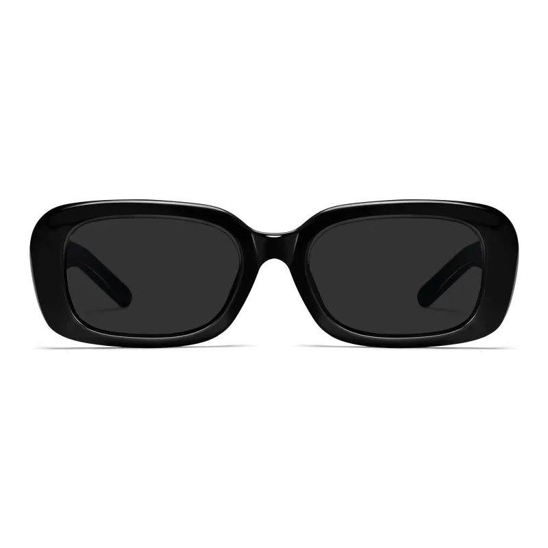 COLORE.IN TR/Memory Plastic Square Sunglasses Unisex-1