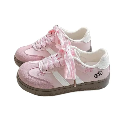 CHERRY&KALIKA Slip Resistant, Abrasion Resistant, Lightweight, Breathable Low Top Skateboard Shoes Women's Beige Red