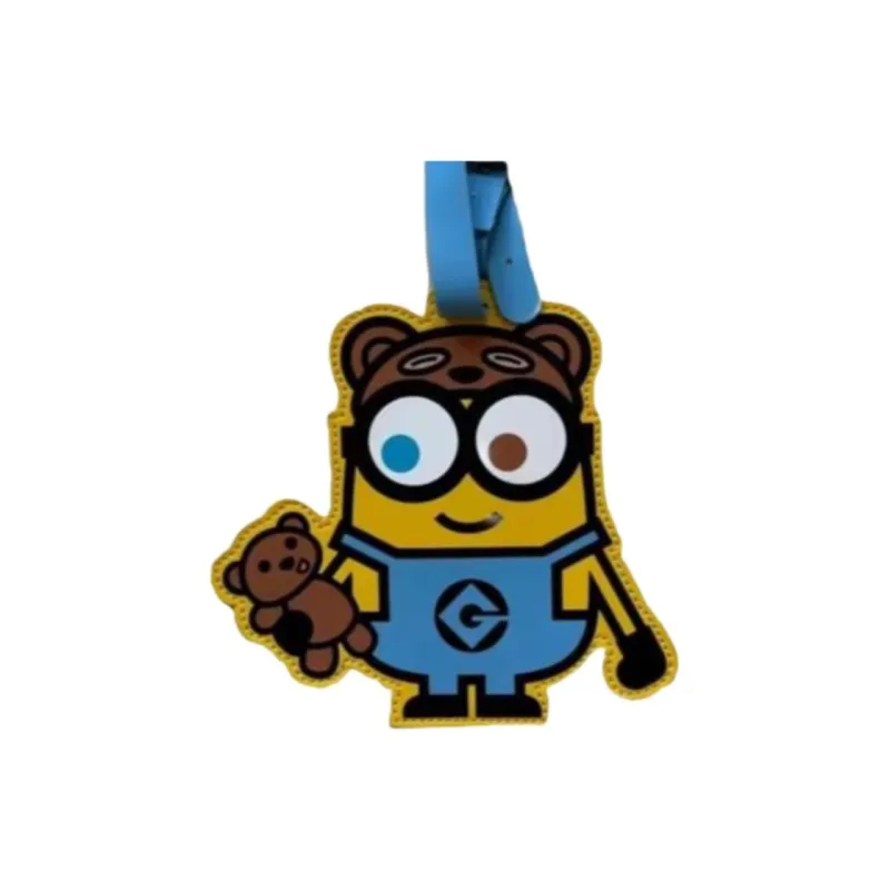 Universal Studios Polyaminoester Luggage Tag Unisex Pink/Sky Blue-1