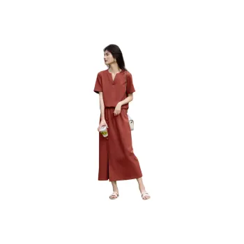 XWI Casual Suits Women's Deep Red