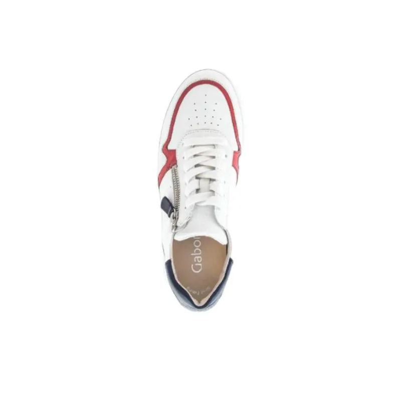Gabor Fashion Low Top Casual Shoes Women's White-3