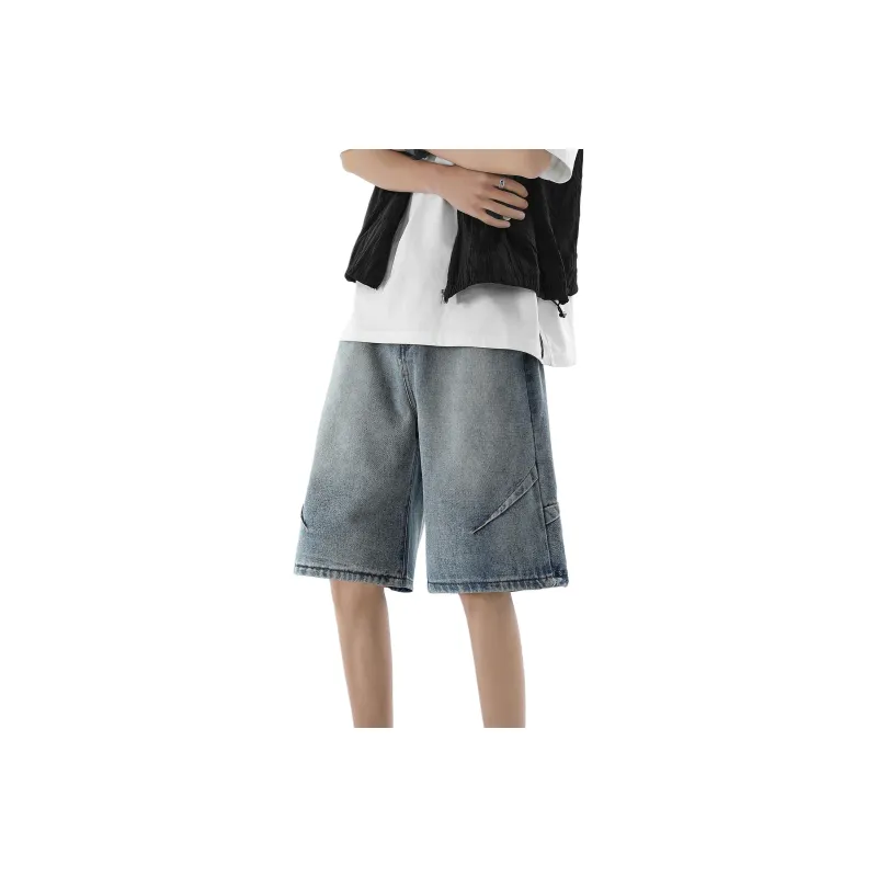 WOKXSS Denim Shorts Unisex-7