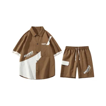 UNIWOLF Shirt Matching Set Men's